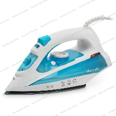 Утюг Maxwell MW-3055B белый/голубой 2200W