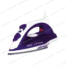 Утюг Econ ECO-BI1801 белый/фиолетовый, 1800 Вт, 14 г/мин, 80 г/мин, 180 мл