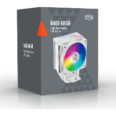 Устройство охлаждения (кулер) PcCooler R400 ARGB Soc-AM5/AM4/1200/1700/1851 белый 4-pin Al+Cu 180W Ret (R400-WHAWYX-US)