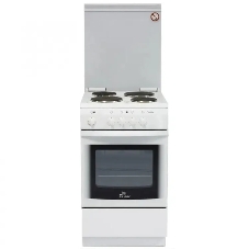 Плита электрическая De Luxe 5004.14Э КР белый 50x50x85