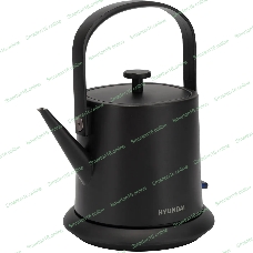 Чайник электрический Hyundai HYK-S2042 0.6 л, 1000 Вт, черный