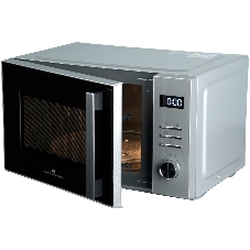 Микроволновая печь General Electronics GE-DS525S серебро, 25 л, 900 Вт, переключатели — электронный