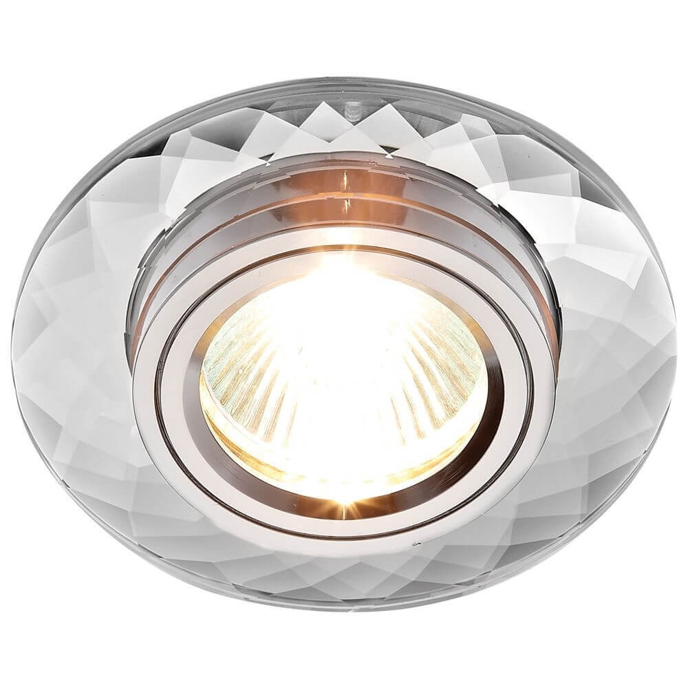 Встраиваемый точечный светильник Ambrella Light 8460 CL хром MR16
