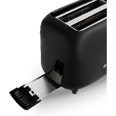 Тостер Vitek Illusion VT-1573 черный, 700 Вт, 2 слота