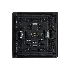 Розетка СП FORTE&PIANO FP315 16А с заземл. защ. шторки винт. крепл. сер. IEK FP-R14-16-K03