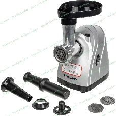 Мясорубка электрическая Starwind SMG4485 серебристый, 1800 Вт, 2.2 кг/мин, реверс, защита от перегрузки, насадки - 6