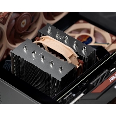 Кулер для процессора Noctua NH-D12L, 120 мм, алюминий/медь, 2000 об/мин, 22.6 дБ, 4-pin PWM, 148 Вт, высота 145 мм, без подсветки