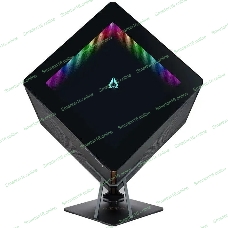 Компьютерный корпус Azza Regis черный без БП ATX 4x120мм 2xUSB 3.0 audio bott PSU