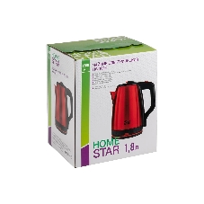 Чайник электрический HOMESTAR HS-1003 красный (107001)