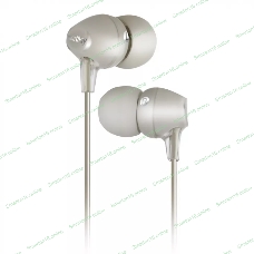Проводные наушники Smartbuy A8 серый, внутриканальные, Jack 3.5 мм, микрофон на проводе