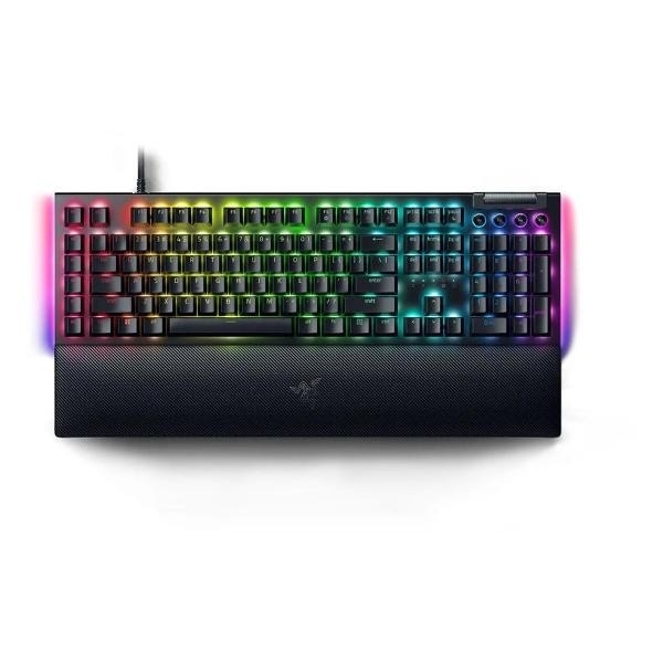 Клавиатура проводная игровая Razer BlackWidow V4 (Yellow Switch) - Russian Layout