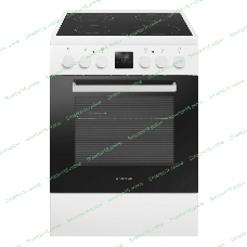 Плита электрическая Maunfeld MEC67CW08TD белый, конфорок 4 шт, духовка 59 л, 60 см x 85 см x 60 см