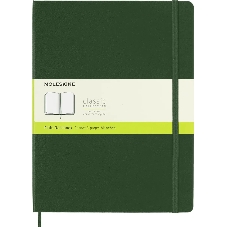 Блокнот Moleskine CLASSIC QP092K15 XLarge 190х250 мм, 192 страниц, нелинованный, твердая обложка, зеленый