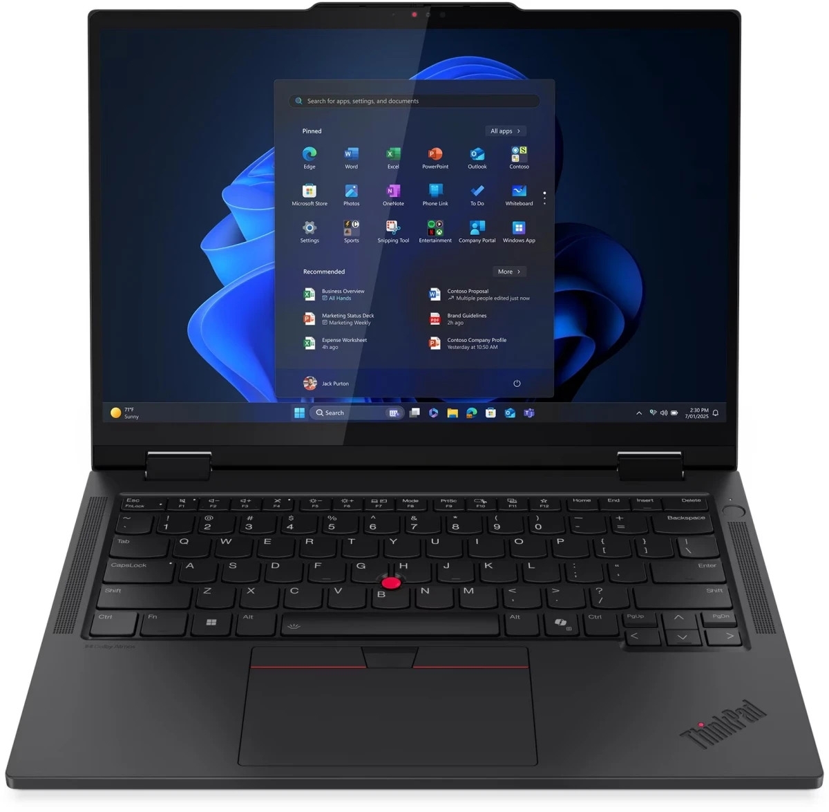 Ноутбук ThinkPad T14s 2-in-1/14