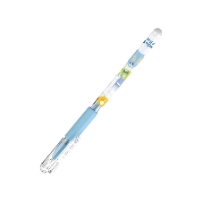 Ручка гелевая Deli EG101-BL прозрачный, d=0.5мм, синие чернила, игловидный пишущий наконечник, резиновая манжета Ручка гелевая Deli EG101-BL прозрачный, d=0.5мм, синие чернила, игловидный пишущий наконечник, резиновая манжета