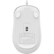 Мышь проводная A4Tech Fstyler FM26 серебристый/белый, 1600 dpi, USB, кнопки - 4