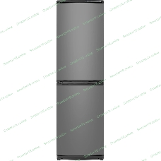 Холодильник Atlant ХМ-6025-060 мокрый асфальт двухкамерный 225/139л морозилка снизу