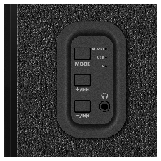 Акустическая система SVEN SPS-730 2.0 черные (2x25Вт, экокожа, USB/SD, пульт ДУ, Bluetooth)