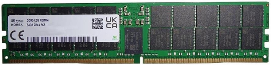 Оперативная память Hynix DDR5 64Gb RDIMM 4800Mbps ECC Registered x4, 1 year, OEM