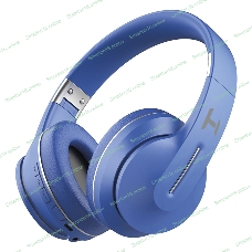 Беспроводные/проводные наушники Harper HB-413 синий, накладные, Bluetooth + проводной, до 8 ч