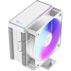 Кулер для процессора Ocypus Gaммa A40 WH ARGB Digital, 100мм ARGB FAN, Top Display Panel, 4 HEAT PIPES, 4-PIN PWM, 600-2400 RPM, 29.5DBA, HYDRO BEARING, LGA115X/1200/1700/18XX, AM4/AM5