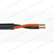 Кабель акустический 300 м, 16 AWG FRNC/LSZH, 1,5 мм2, диаметр 7мм, экран, медь 28 x 0,25 мм, черный, бухта