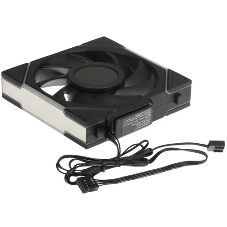 Вентилятор для корпуса Lian-Li Uni Fan TL Wireless LCD 120 LCD ARGB 120х124.5x28 черный 4-pin 27дБ (G99.12TLLCD1W1B.R0) Ret