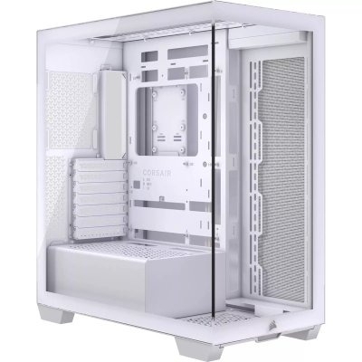 Корпус без блока питания/ Case Corsair 3500X, Midi-Tower, TG, no fan, 2xUSB-A 3.2, 1xUSB 3.2 Type-C, E-ATX, ATX, mATX, mITX White