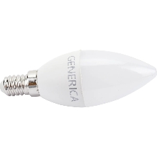 Лампа светодиодная GENERICA LL-C35-10-230-30-E14-G C35 10 Вт свеча 3000К E14 230В