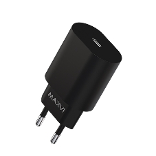 Сетевое зарядное устройство Maxvi SFC-125PD Type-C 3А 25W PD QC3.0 черный