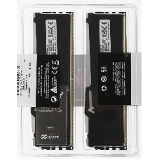 Оперативная память Kingston Fury Beast, DDR5, 32GB (2x16GB), 5200MHz, CL40, DIMM, с радиаторами, RGB, черный