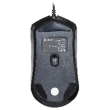 Мышь проводная Oklick 207M черный, 2400 dpi, USB, кнопки - 4