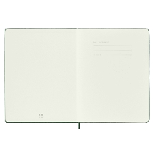 Блокнот Moleskine CLASSIC QP092K15 XLarge 190х250 мм, 192 страниц, нелинованный, твердая обложка, зеленый