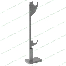 Напольный кронштейн Pianoforte 300, серебристый