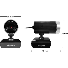 Веб-камера A4Tech PK-910P 1280x720, 30 кадр/с, USB Type-A, микрофон, универсальное крепление