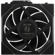 Вентилятор для корпуса Lian-Li Uni Fan TL Wireless LCD 120 LCD ARGB 120х124.5x28 черный 4-pin 27дБ (G99.12TLLCD1W1B.R0) Ret