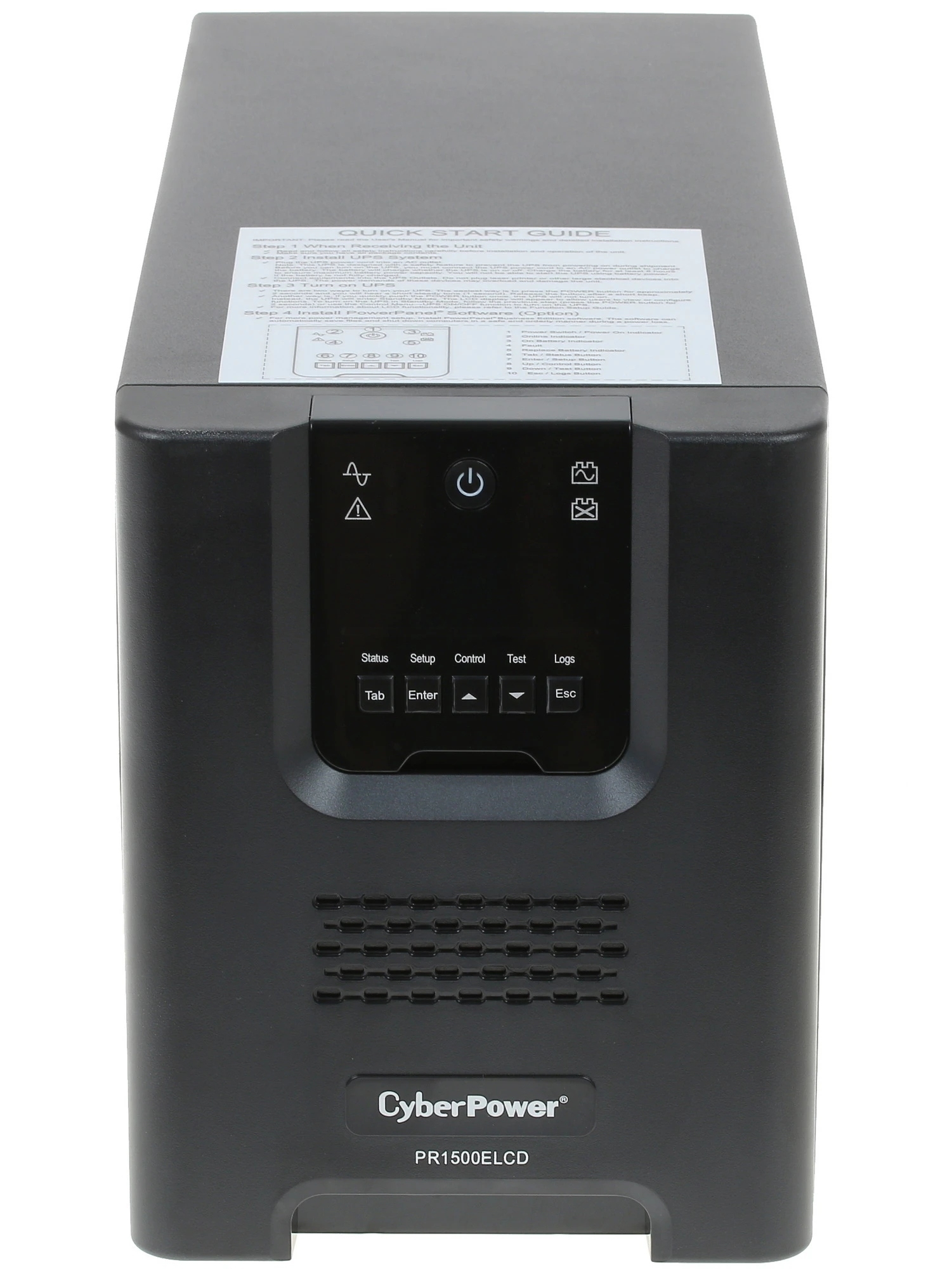 Источник бесперебойного питания CyberPower PR 1500 LCD / 1500ВА / 1350Вт / IEC C13 x 8