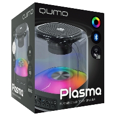 Акустическая система QUMO Plasma ВТ 0082 5 ВТ объемное звучание RGb подсветка