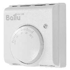 Комплект обогреватель инфракрасный Ballu BIH-GTW-0.5 + BMT-1 белый, 500 Вт, 10 м2, термостат