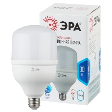 Лампа светодиодная ЭРА Б0027003 STD LED POWER T100-30W-4000-E27