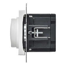 Светорегулятор IEK BR-D20-0600-K91 поворотно-нажимной СП BRITE СС10-1-0-БрАБ 600 Вт механизм арктич. бел.