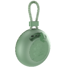 Портативная колонка круглая HOCO BS60 зеленый