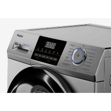 Стиральная машина Haier HW80-BP12929SE серебристый, загрузка фронтальная 8 кг, 1200 об/мин, класс A+++