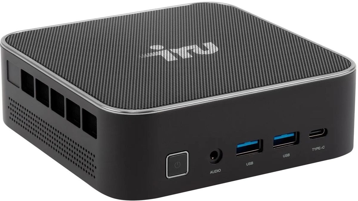 Неттоп IRU Tactio 525 Ryzen 7 6800H (3.2) 16Gb SSD512Gb 680M Windows 11 Pro GbitEth WiFi BT 120W черный (RUS) (2194024)