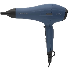 Фен Polaris PHD 2600ACi Salon Hair синий, 2600 Вт, ионизация