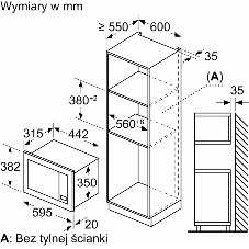 Микроволновая печь Bosch BFL623MB4 черный (встраиваемая)