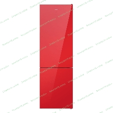 Холодильник Maunfeld MFF200NFR Inverter красный двухкамерный инвертор 271/106 л морозилка снизу, No Frost