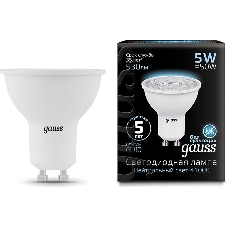 Лампа светодиодная Gauss 101506205LED MR16 GU10 5W 4100K