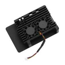 Компьютерный корпус ACD RA787 Metal Aluminum Case with Four-line Double Fans for Raspberry Pi 5