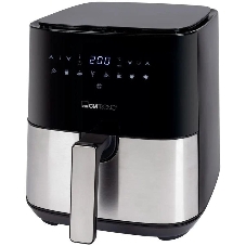 Аэрофритюрница Clatronic FR 3782 H черный/серебристый, 1450 Вт, 5 л, сенсор, 8 программ
